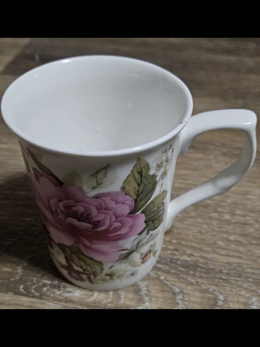 Steschcol Gracie Bone China By Coastline Imports Floral Rose Porcelain Mug NEW